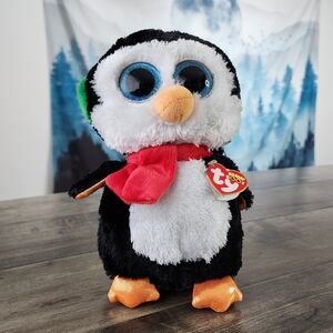 Ty Beanie Boos North Holiday Penguin